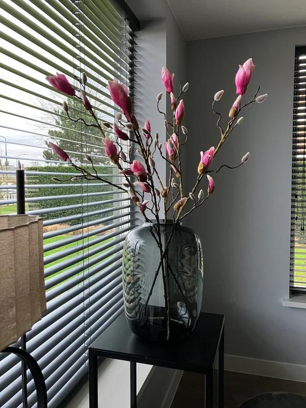 Zijden silk magnoliatak roze 88cm NIEUW!, Binnen, Info@flowersbymirjam.nl, Roze, Transformatorstraat 6a