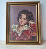 Vintage borduurwerk The Red Boy, Ophalen of Verzenden