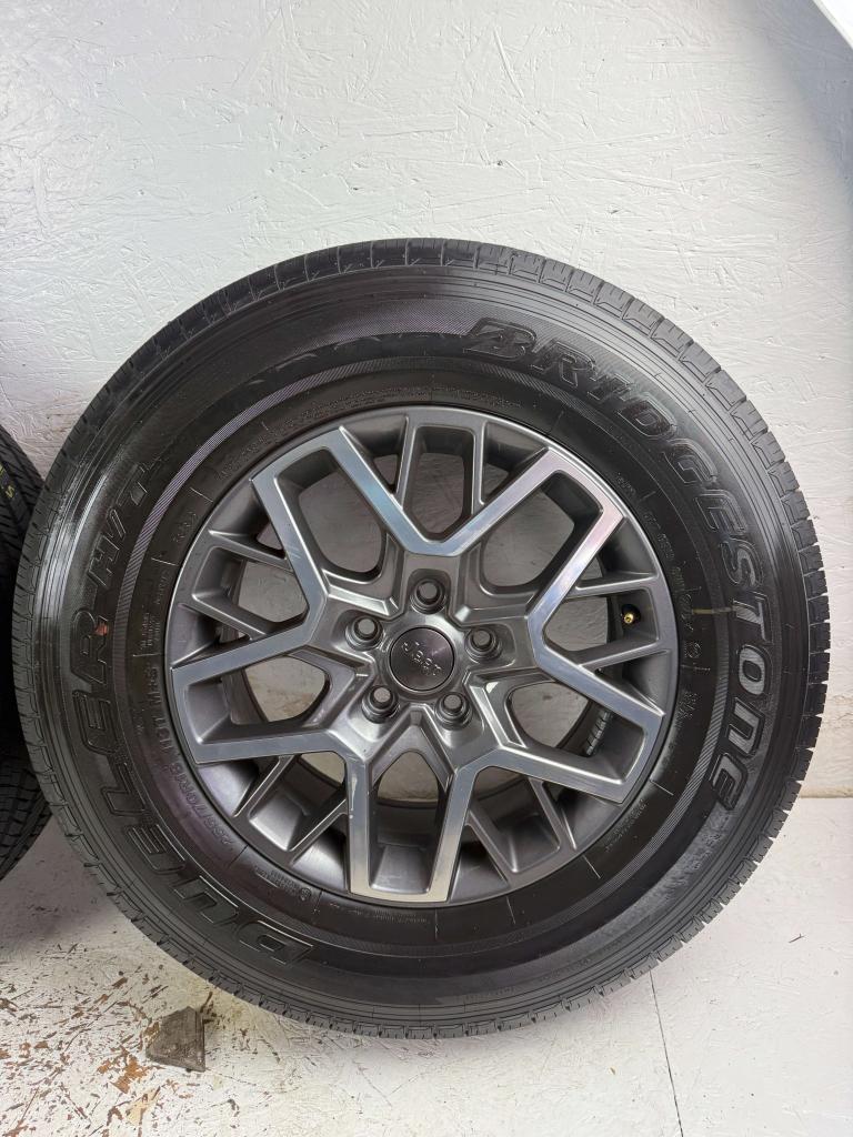 5X Originele Jeep wrangler JL JK velgen 18" 5x127 nieuw!, Niet ingevuld, 18 inch, Gebruikt, 255 mm