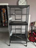 Strong Birdcage Kyra - Silvertone grey, Dieren en Toebehoren, Ophalen, Zo goed als nieuw, Metaal, Vogelkooi