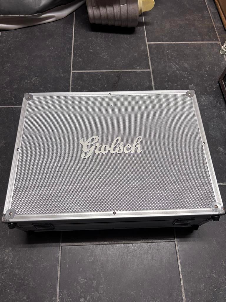 Nieuwe Grolsch bierkit met glazen, onderzetters en opener, Ophalen, Nieuw, Gebruiksvoorwerp