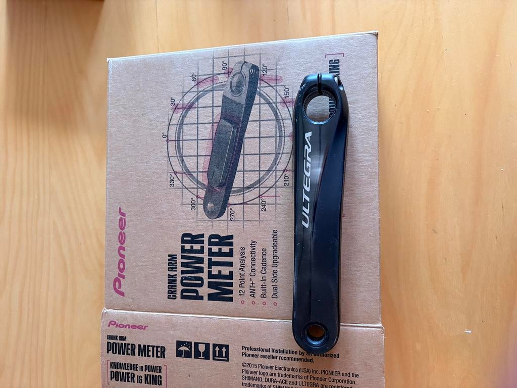 Pioneer Powermeter Ultegra 175mm, Ophalen of Verzenden, Zo goed als nieuw, Overige merken