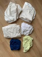 hoeslakens en moltons ledikant, Huis en Inrichting, Slaapkamer | Beddengoed, Gebruikt, Hoeslaken of Sloop, Ophalen of Verzenden