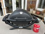 Weber gas barbecue Q1200 met hoes (zie tekst), Tuin en Terras, Ophalen of Verzenden, Gebruikt