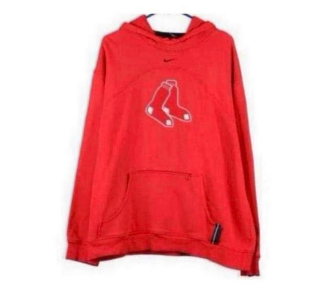 BOSTON RED SOX NIKE MLB Hoodie vintage XL heren mannen rood, Kleding | Heren, Truien en Vesten, Maat 56/58 (XL), Ophalen of Verzenden