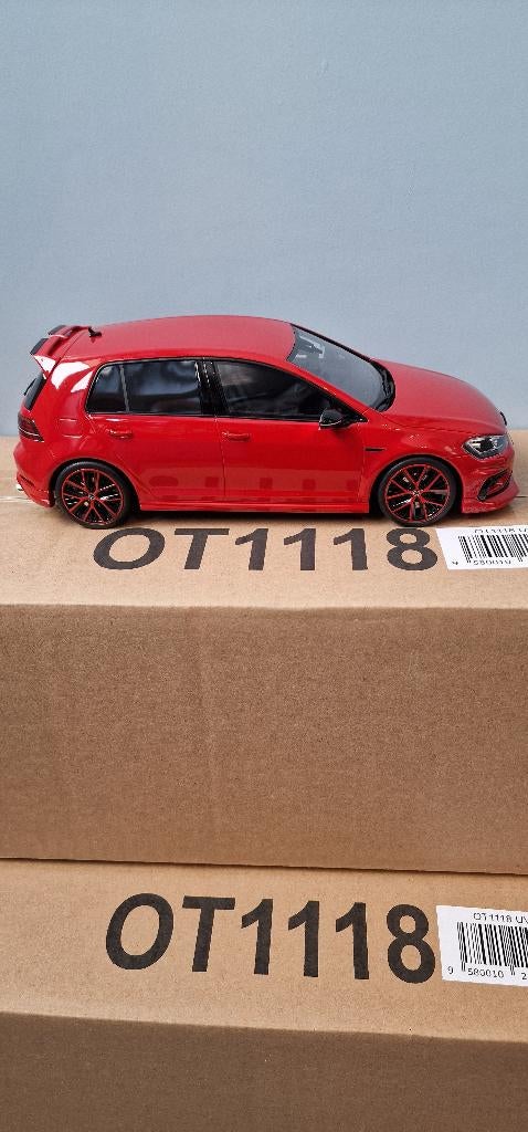 Volkswagen Golf 7.5 R Oettinger Tornado Rood 2018 OT1118, Ophalen of Verzenden, Nieuw, Auto, OttOMobile