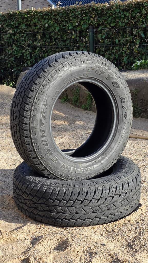 2x stoere banden 205/70 R15 S96 Toyo Open Country A/T Plus, Ophalen of Verzenden, Gebruikt, Universele onderdelen