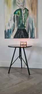 Loods5 tafeltje rond, Ophalen, 25 tot 50 cm, Rond, 50 tot 100 cm