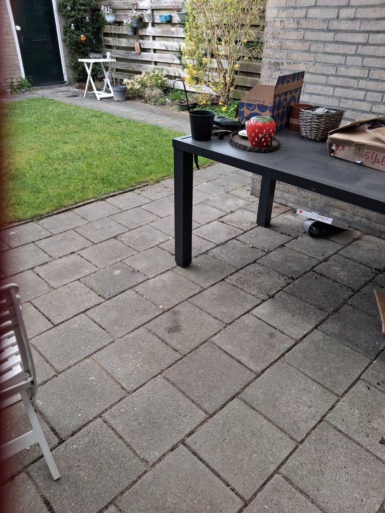 Terrastegels, Tuin en Terras, Tegels en Klinkers, Ophalen, Gebruikt, Beton, Terrastegels