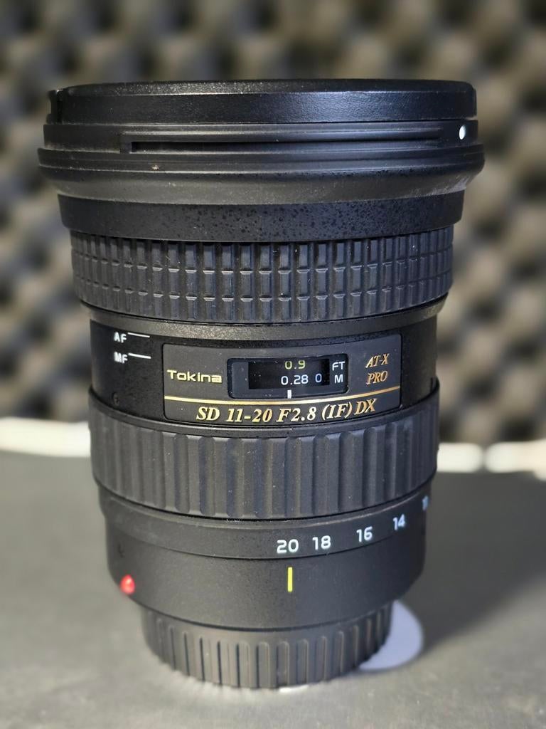 Tokina AT-X PRO SD 11-20 F2.8 (IF) DX Groothoeklens voor Can, Ophalen of Verzenden, Zo goed als nieuw, Groothoeklens, Zoom