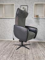 Prominent Sorisso sta op stoel relax fauteuil op accu, Huis en Inrichting, Fauteuils, Prominent, Minder dan 75 cm, Leer, Ophalen of Verzenden
