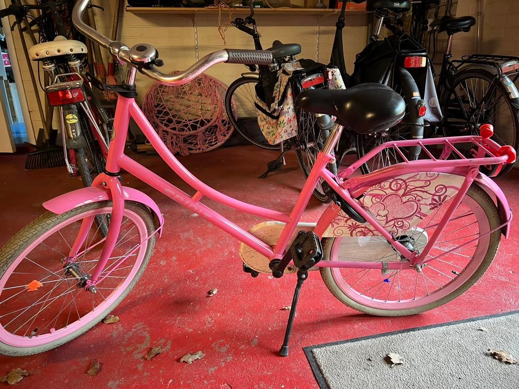 Meisjesfiets 22 inch, Ophalen, Zo goed als nieuw, 22 inch