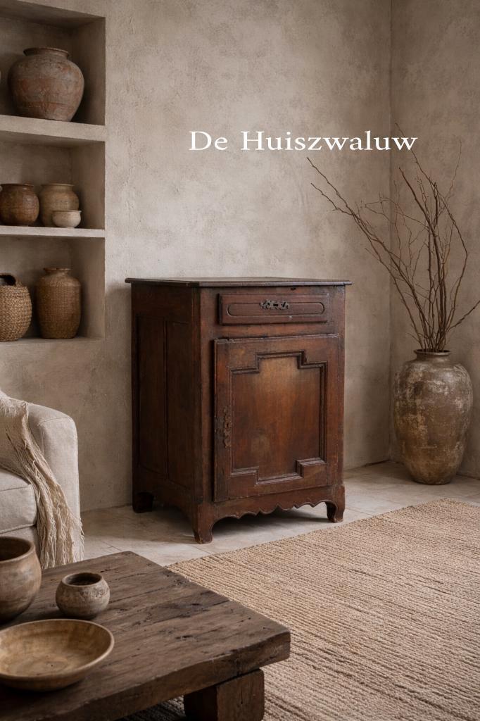 Antieke Franse kast 18e eeuw – walnoot – origineel, Antiek en Kunst, Antiek | Meubels | Kasten, Ophalen of Verzenden