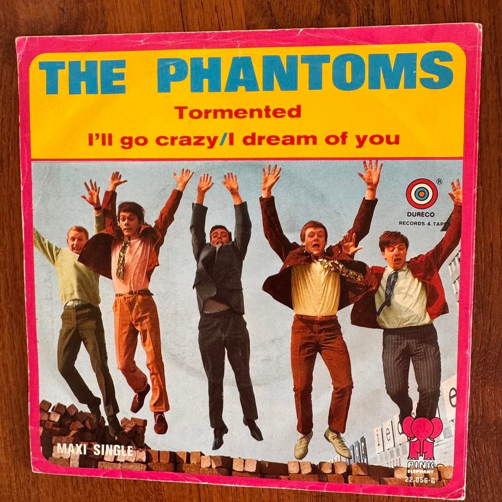 Phantoms - Tormented   Nederbeat, Gebruikt, Verzenden, 7 inch, Single