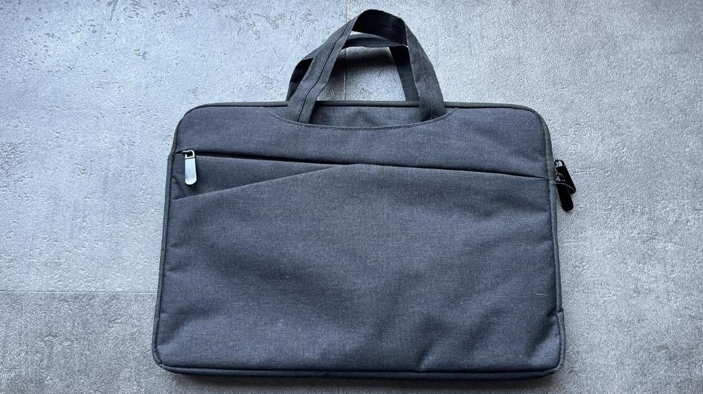 Zwarte laptoptas 14 inch, Ophalen of Verzenden, 15 inch, Zo goed als nieuw, Aktetas