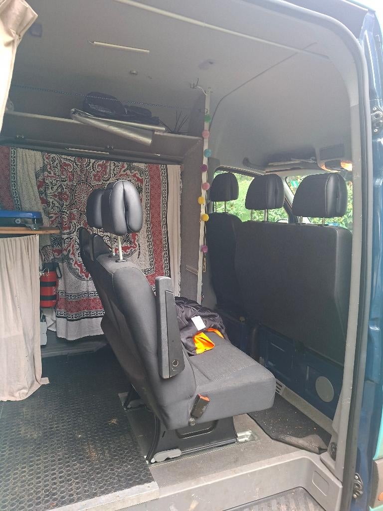 Volkswagen Crafter 2016 Blauw, 13 km/l, 2000 kg, 163 pk, Grijs