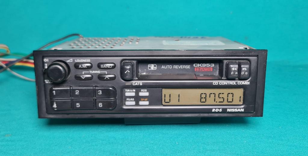 Nissan clarion ck953 casssette receiver, Auto diversen, Ophalen of Verzenden, Zo goed als nieuw