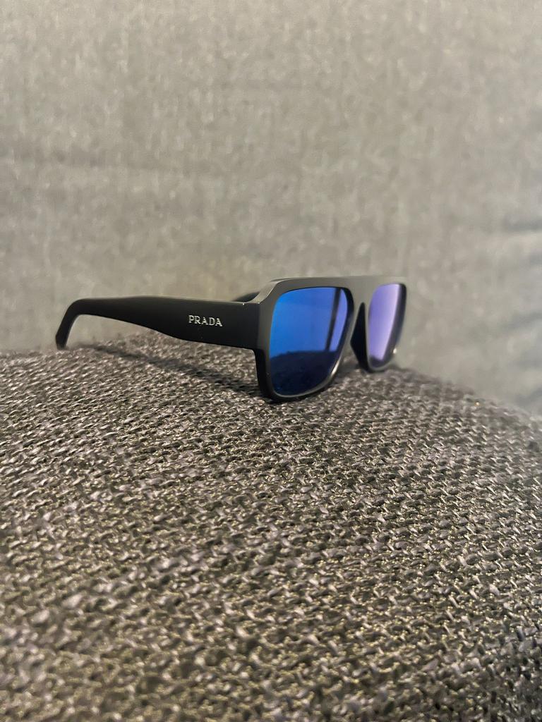 Prada zonnebrillen collectie 2026 nieuw.  Zwart, Ophalen of Verzenden, Zo goed als nieuw, Groen, Overige merken