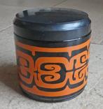 Willem II sigaren vintage voorraadpot tabakspot opaline glas, Ophalen of Verzenden, Gebruikt, Glas, Pot, Bus of Blik