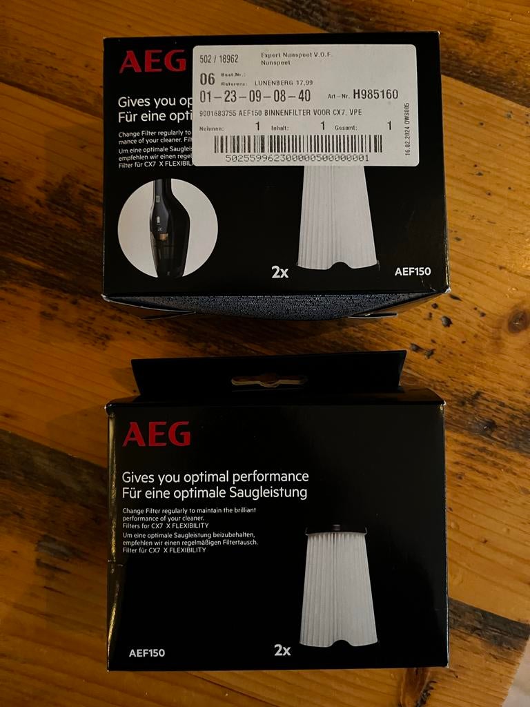 AEG AEF150 filter voor stofzuiger, Ophalen of Verzenden, Nieuw