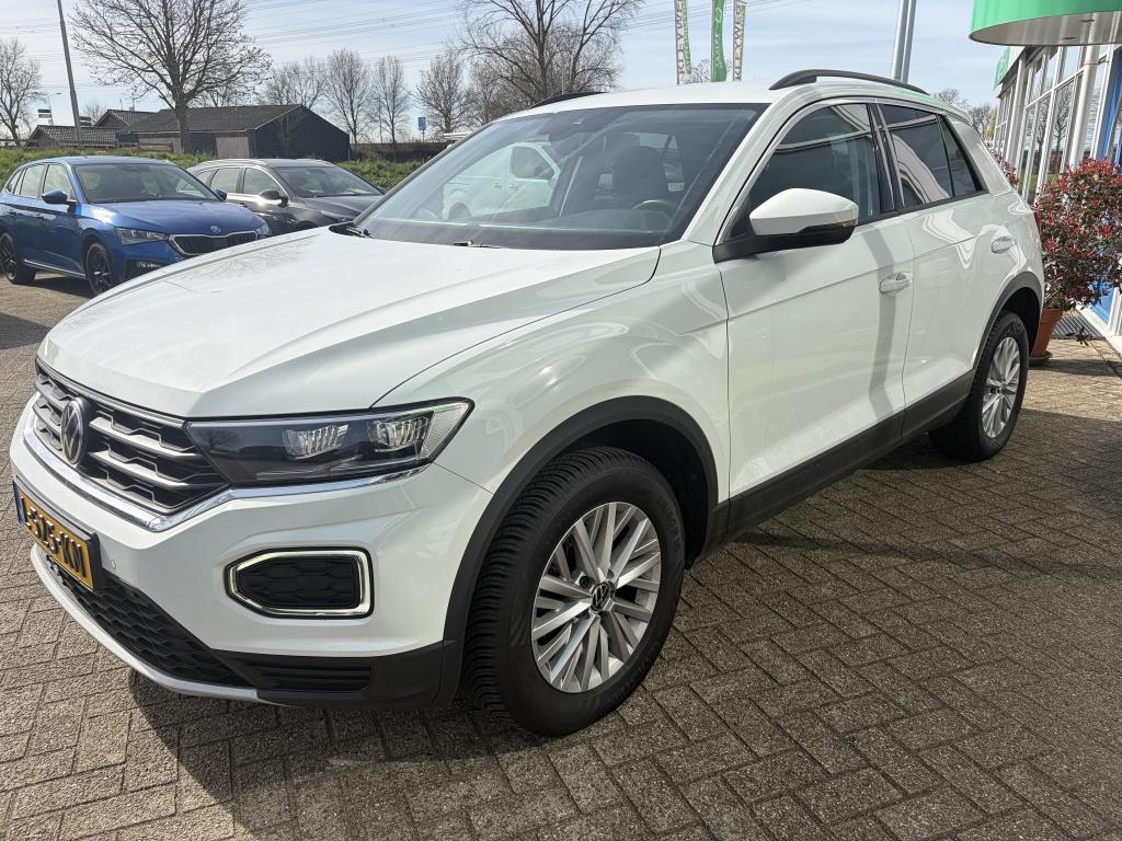Volkswagen T-Roc 1.0 TSI Style, Carplay, Camera, Led, All se, Gebruikt, Euro 6, 1194 kg, Wit