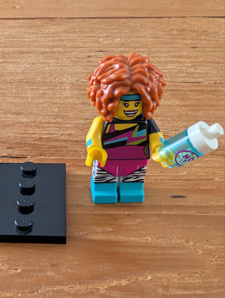 Lego Minifigures serie 17/ Dansinstructrice, Lego, Ophalen of Verzenden, Zo goed als nieuw, Minifiguren serie