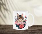 Maine Coon Mom mok, Verzenden, Nieuw, Overige stijlen, Kop(pen) en/of Schotel(s)