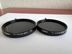 Hama Circulaire Polarisatiefilters M58 & M62 met doosjes, Audio, Tv en Foto, Fotografie | Filters, Polarisatiefilter, 60 tot 70 mm