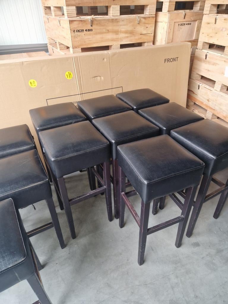 13 barkrukken, Huis en Inrichting, Barkrukken, 5 krukken of meer, Ophalen, 60 tot 90 cm