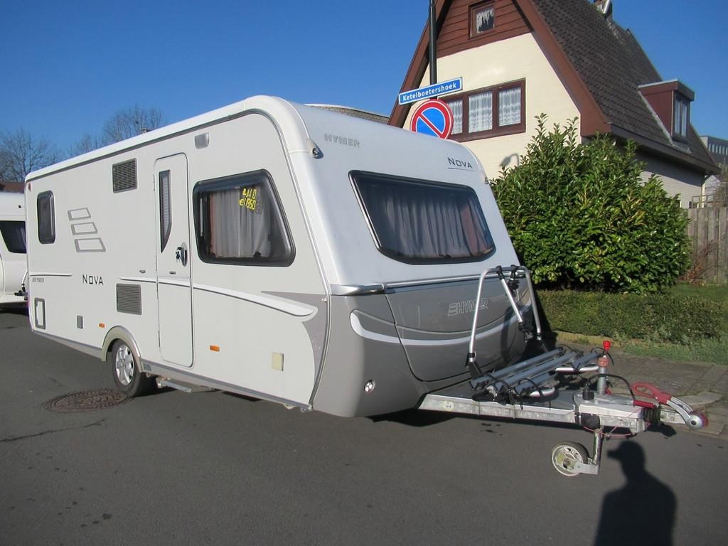 Hymer Eriba HN 545 2010 vol in opties, Caravans en Kamperen, Caravans, Info@eriba.nl, Bedrijf, Hymer, Eriba