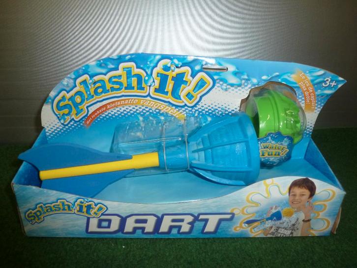 NIEUW SPlASH IT DART het leukste kletsnatte vangspel, Kinderen en Baby's, Speelgoed | Buiten | Actiespeelgoed, Nieuw, Ophalen of Verzenden