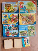 9  Ravensburger en Schmidt kinderpuzzels, 2 tot 4 jaar, Gebruikt, 10 tot 50 stukjes, Ophalen of Verzenden