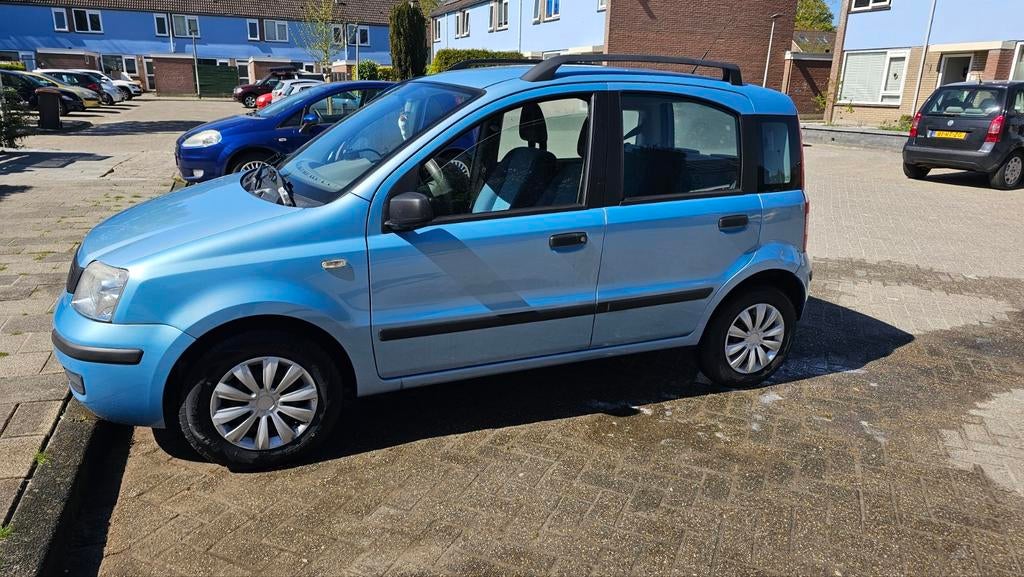 Fiat Panda 1.1 40KW 2006 Blauw, Auto's, Fiat, Voorwielaandrijving, Stof, 54 pk, Origineel Nederlands