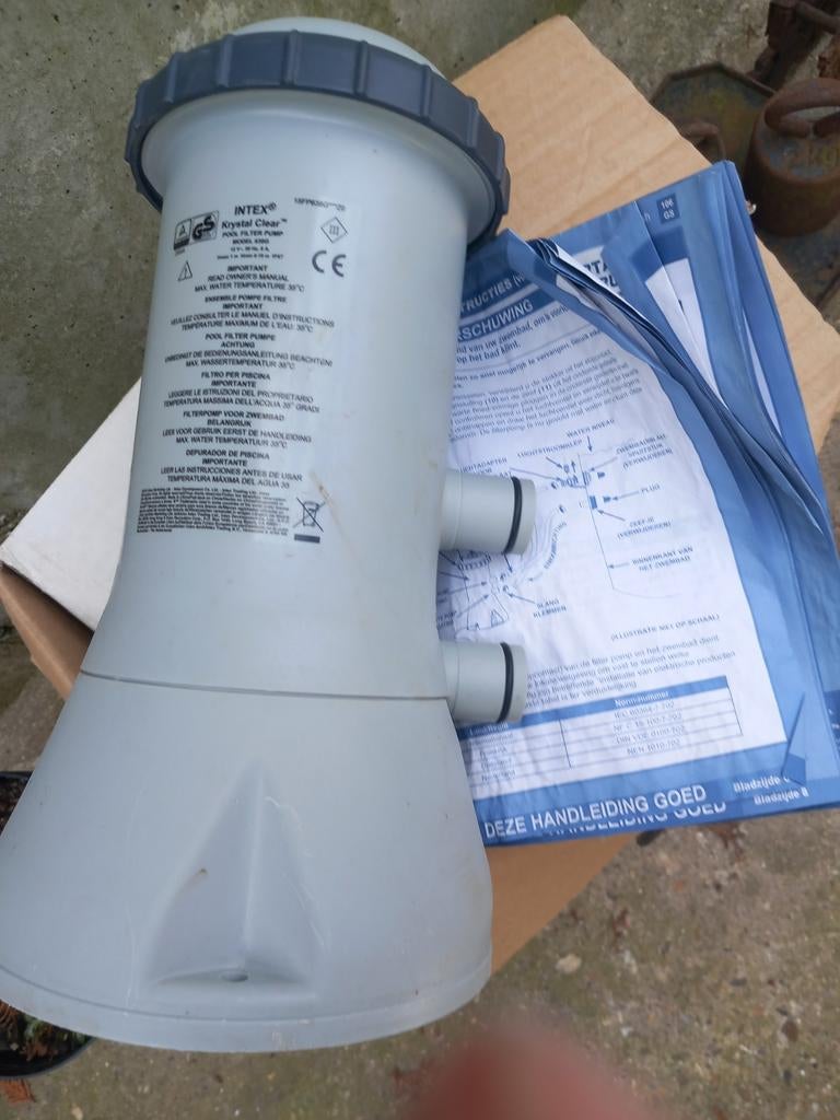 Intex Krystal Clear filterpomp, Tuin en Terras, Zwembad-toebehoren, Ophalen of Verzenden