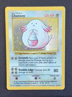 Chansey Shadowless Base Set Pokemon Kaart - Excellent Condit, Ophalen of Verzenden, Zo goed als nieuw, Losse kaart, Foil