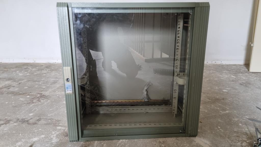 Rittal wand patch kast, Ophalen, Gebruikt, Glas, Plaatstaal