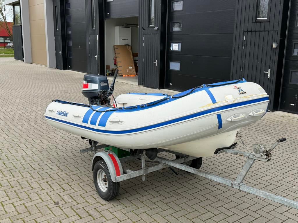 Rib LodeStar met 50pk Yamaha autolube, Zo goed als nieuw, Benzine, 200 pk of meer, Overige materialen