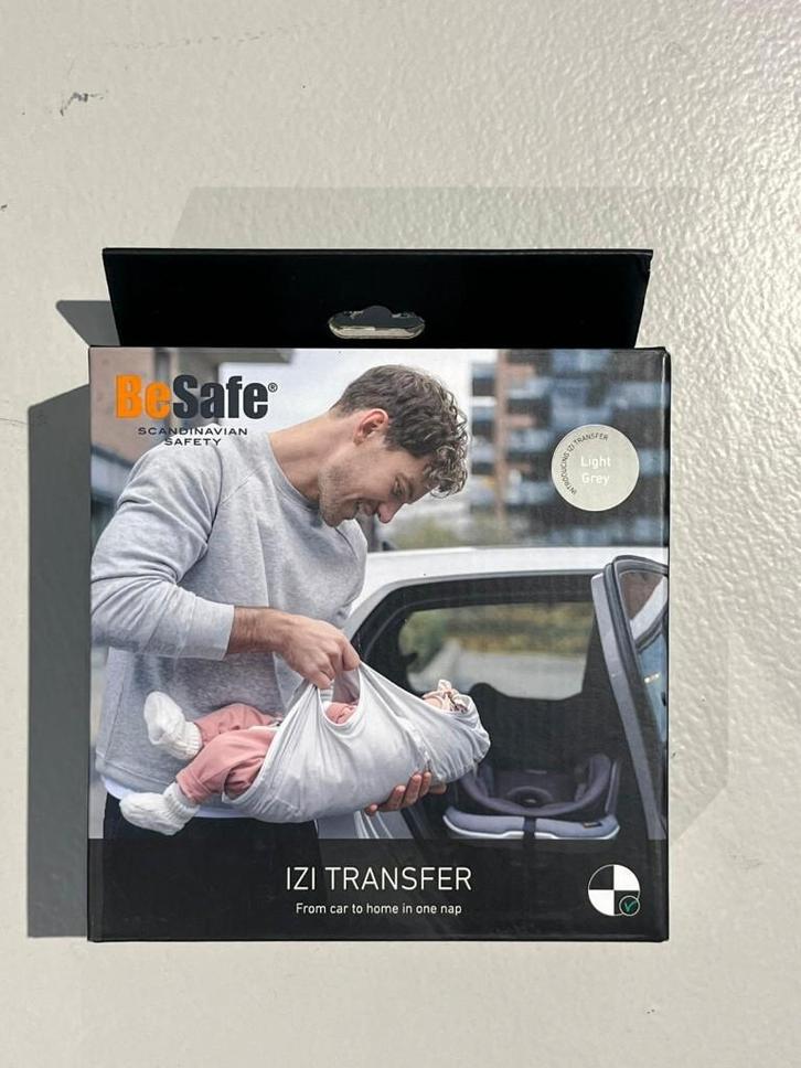 BeSafe iZi Transfer Draagsysteem Light Grey, Kinderen en Baby's, Babydragers en Draagdoeken, Nieuw, Draagdoek, Overige merken