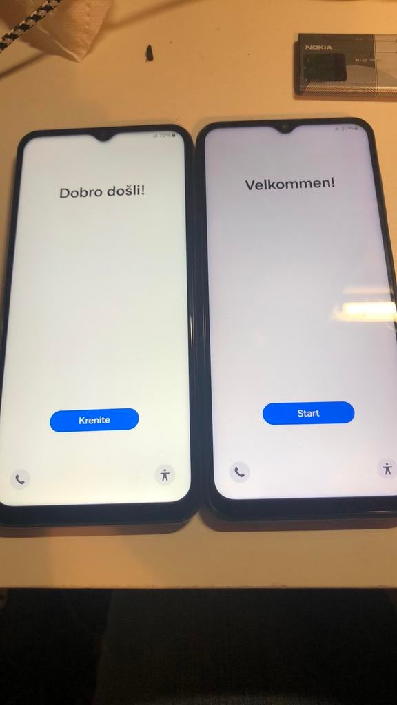 2x Samsung Galaxy A32, Gebruikt, Verzenden, Zwart, Touchscreen