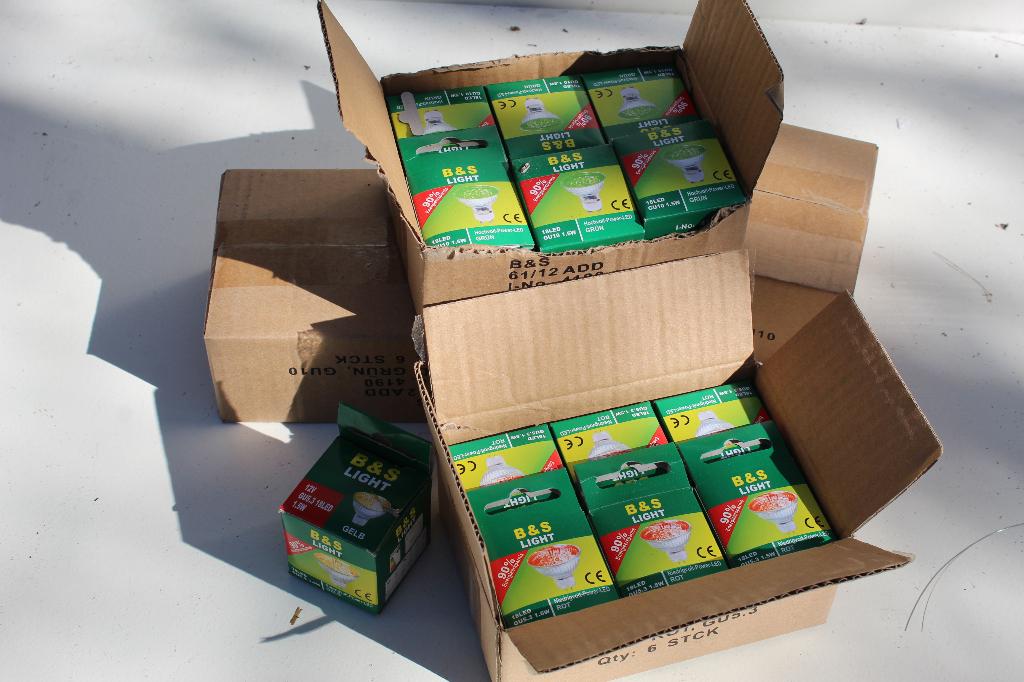 24 stuks gekleurde feestlampen - feestverlichting, Ophalen of Verzenden, Nieuw, Feestartikel, Verjaardag