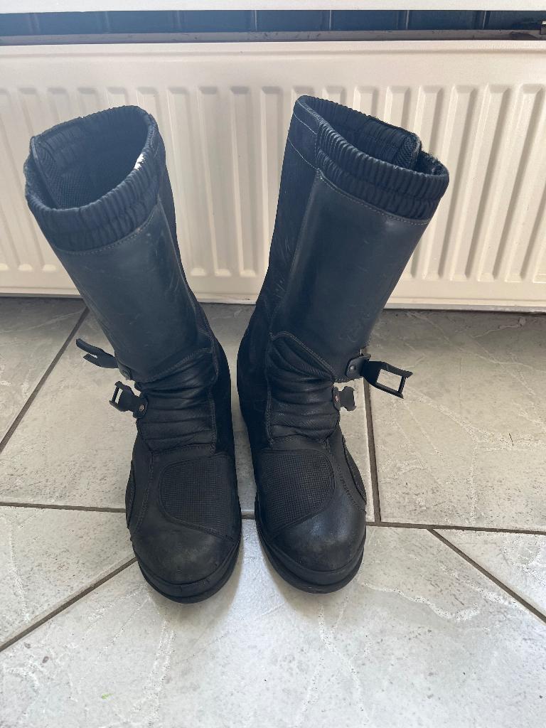 Gedragen paar TCX motorlaarzen maat 43, TCX, Laarzen, Tweedehands, Heren