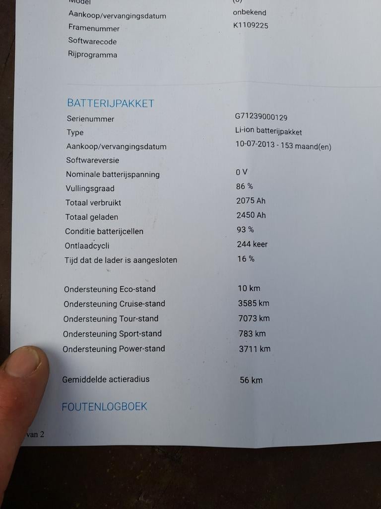 Accu sparta rx, rxplus met rapport, Fietsen en Brommers, B, Zo goed als nieuw, H, Sparta