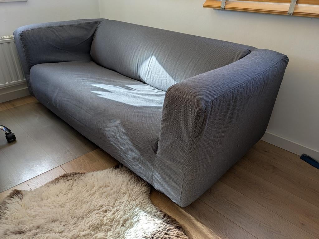 IKEA Klippan bank - 2-zitsbank met nieuwe afneembare hoes, Ophalen, Gebruikt, 150 tot 200 cm, Tweepersoons