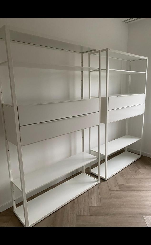 Ikea fjalkinge stellingkast met lades, Ophalen, Zo goed als nieuw, 25 tot 50 cm, 50 tot 100 cm