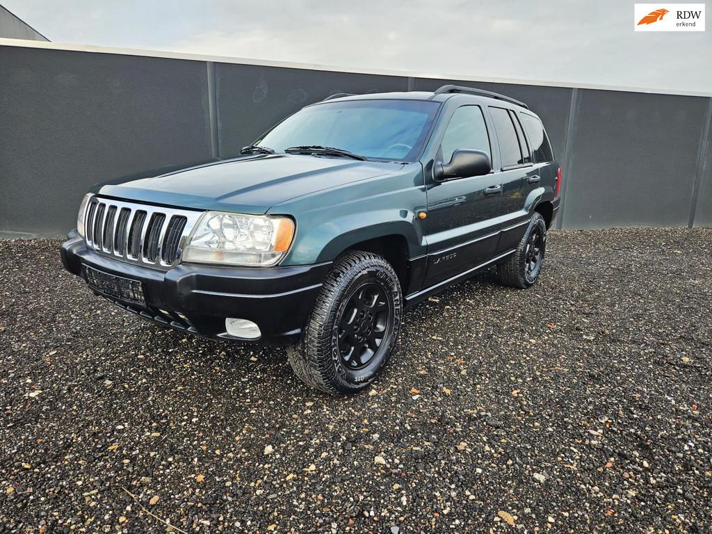 Jeep Grand Cherokee 4.0i LAREDO AUTOM. € 3250 NETTO EXPORT, Automaat, Zwart, 190 pk, 1858 kg
