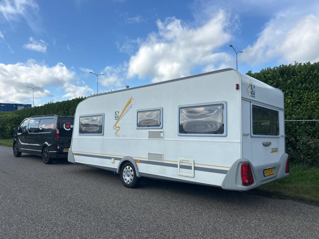 Knaus Sudwind 550 TKM RONDZIT, STAPELBED, Niet ingevuld, Dwarsbed, Standaardzit, Bedrijf