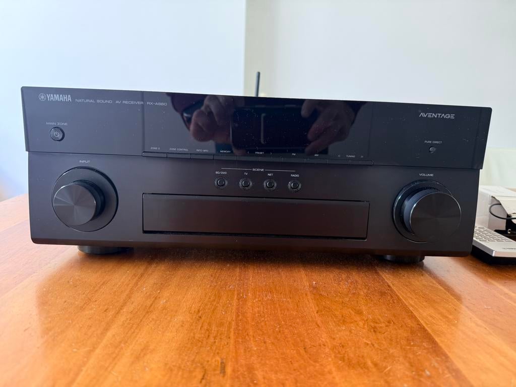 Yamaha RX-A860 audio video receiver, Gebruikt, Yamaha, Ophalen of Verzenden, 60 tot 120 watt