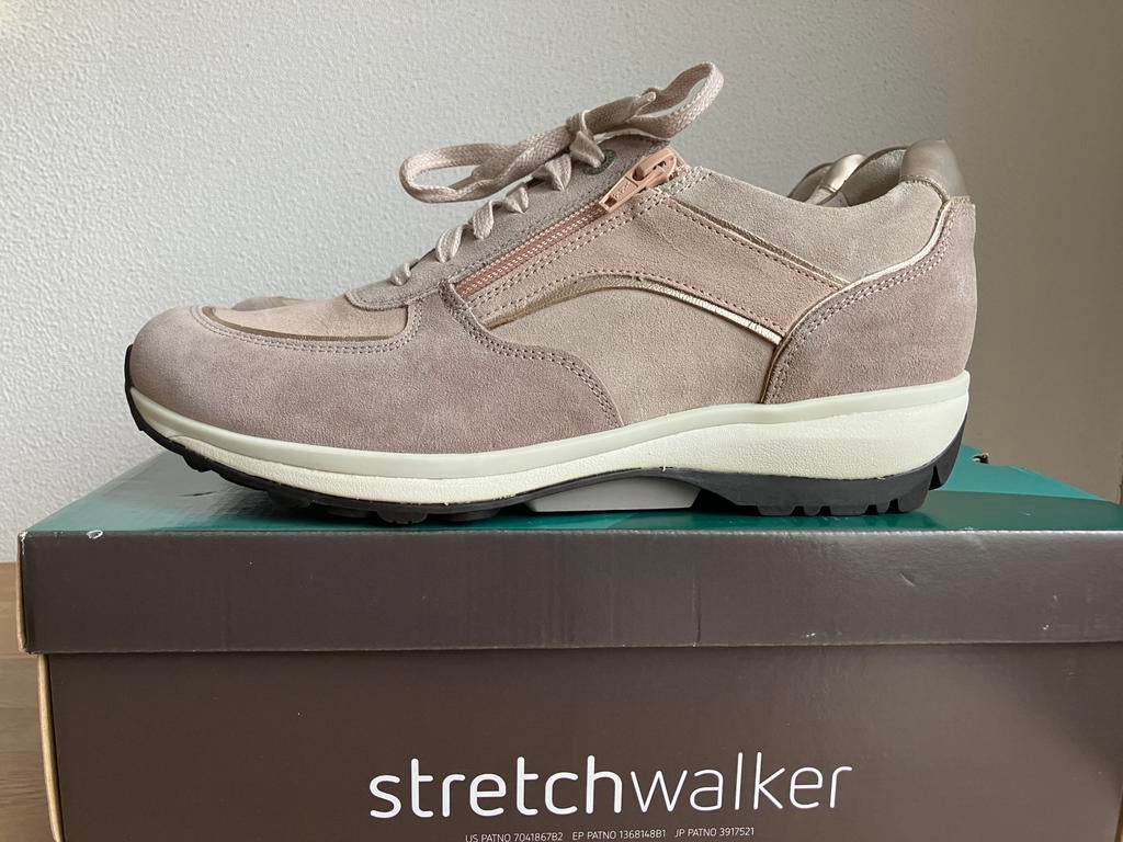 Xsensible Strethwalker nieuwpaar comfort sneakers mt 42/GX, Verzenden, Beige, Nieuw, Sneakers of Gympen