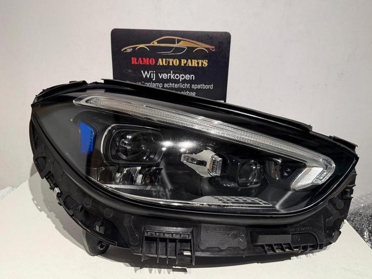 KOPLAMP MERCEDES C KLASSE W206 FULL LED DIGITAL RECHTS A2069, Auto-onderdelen, Verlichting, Mercedes-Benz, Gebruikt, 3 maanden garantie