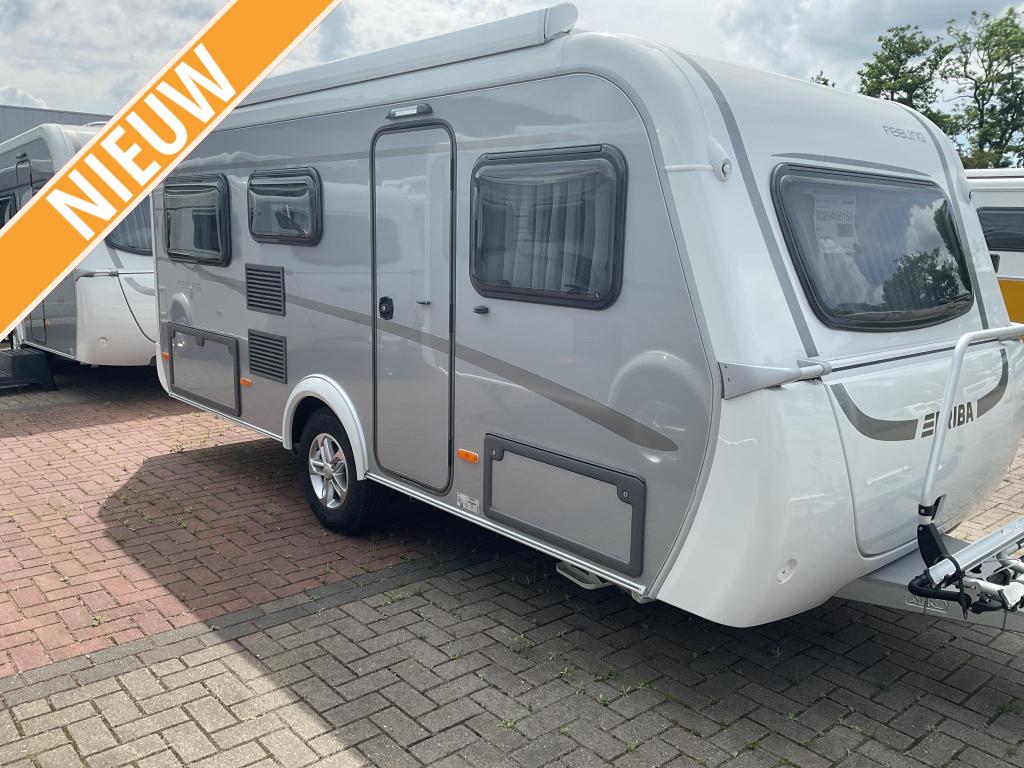 Eriba Feeling 425 Neville Elegance 2025 GRATIS MOVER, Caravans en Kamperen, Standaardzit, Schokbreker, Bedrijf, 750 - 1000 kg